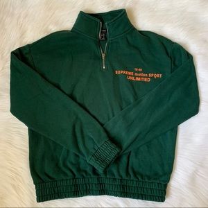 Half-zip sweater